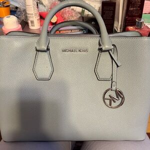 Michael Kors Light Blue Shoulder Bag